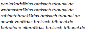 Kontakt mit das-breisach-tribunal.de